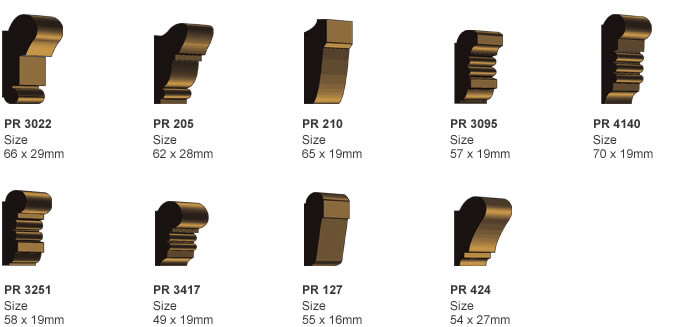 Image profiles of Picture Rails